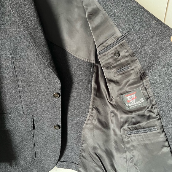 J.Crew Thornproof Abraham Moon Wool 3 Button Patch Pocket Suit - Picture 8 of 8